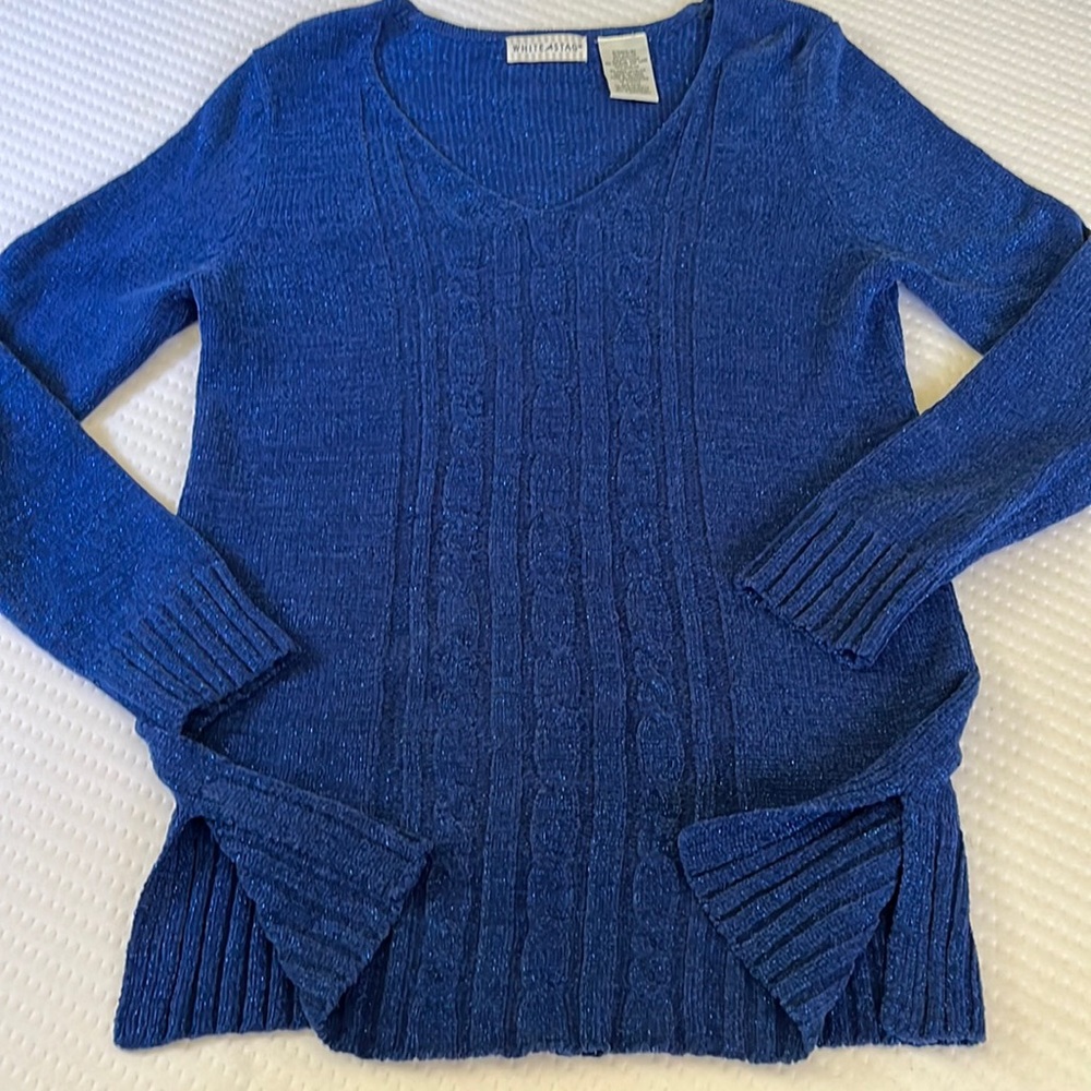 White Stag Blue Sweater